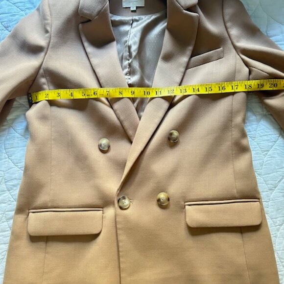 Sezane Christie Jacket in Camel Size 34 - Picture 10 of 12